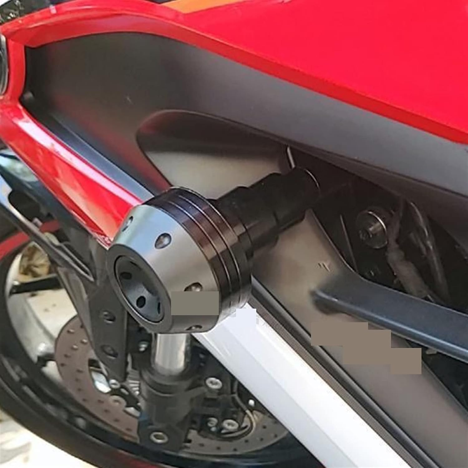 Motorbike Frame Sliders for S┐UZUKI HAYABUSA GSXR1300 2008-2018 Motorcycle Falling Protection Frame Slider POM Aluminium Alloy Accessories (Color : Gold) image number 3