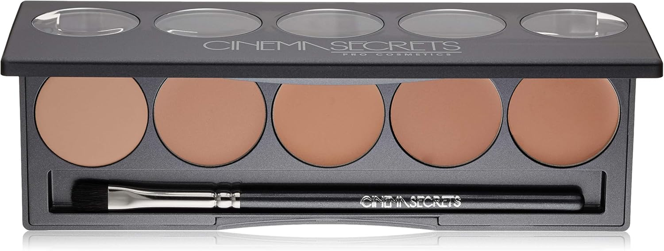 Cinema Secrets Ultimate Foundation 5-In-1 Pro Palette 15Ml (New Version) (500A Series (Light to Medium Pink Beige Undertones))
