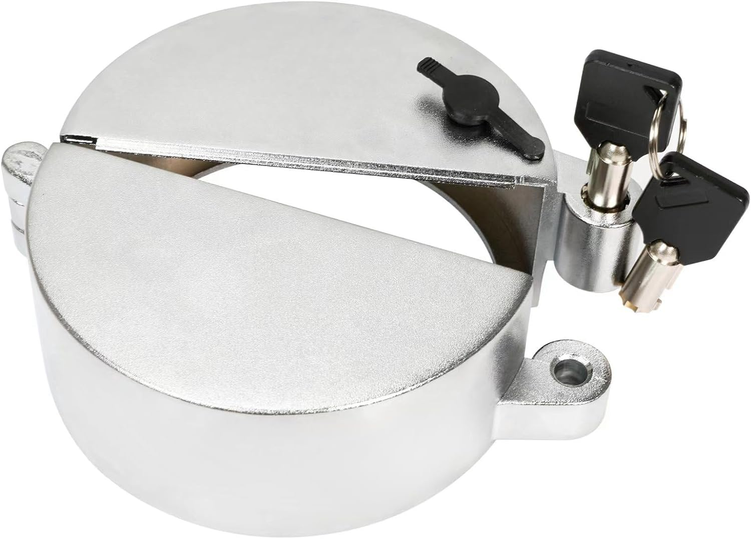 2 PCS Upgrade Semi Truck Locking Fuel Cap Cover, Compatible with Freightliner, Sterling and Western Star Class 8 Trucks