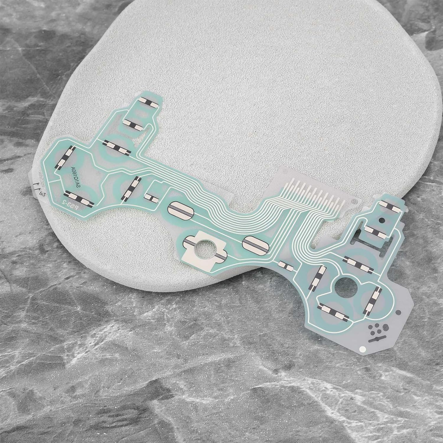 Emagtech 10Pcs Controller Ribbon Circuit Board Film SA1Q160A Compatible with Playstation PS3 Dual Shock 3 image number 6