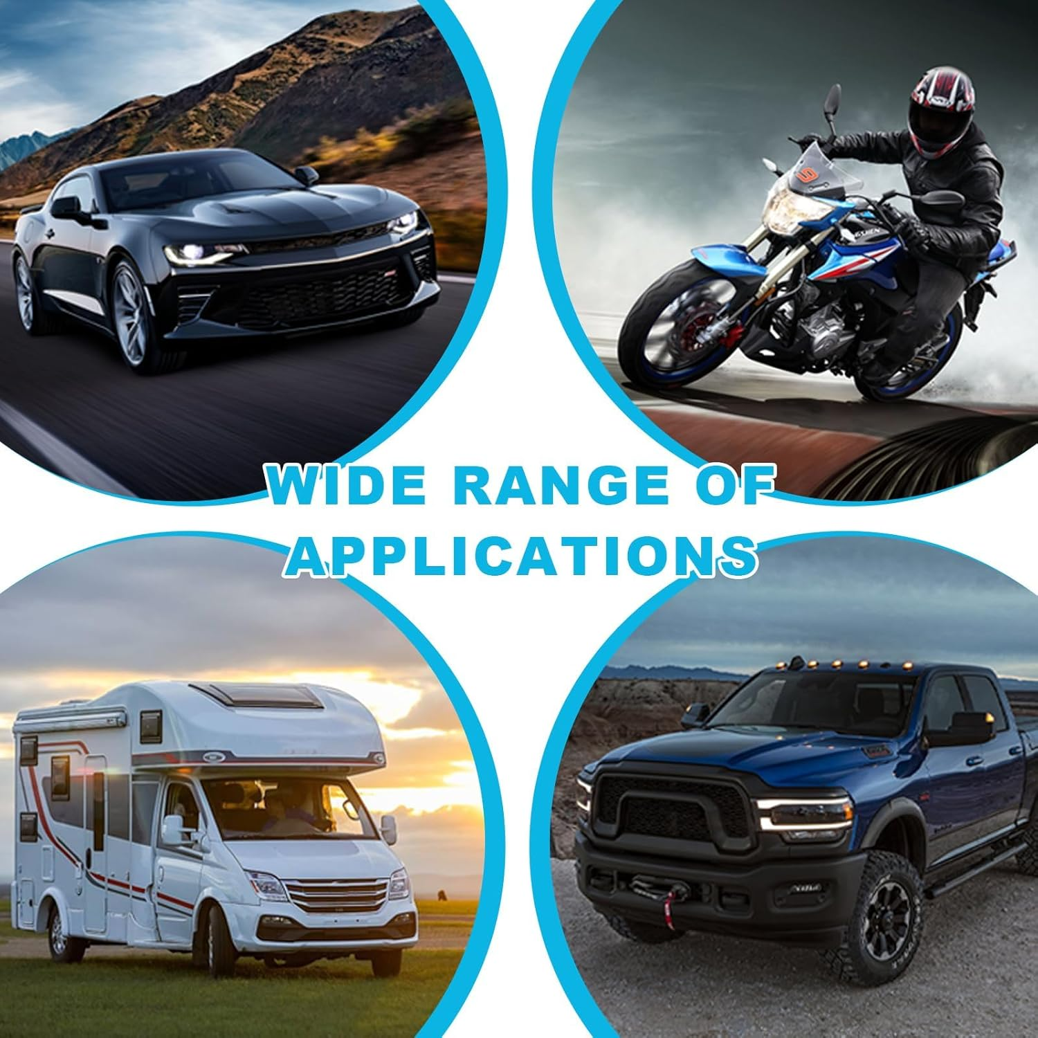 2PCS Tire Dressing Applicator, Reusable Car Tire Shine Sponge Applicator Pad with Lid, Durable Foam Auto Wheel Detailing Applicator for Vehicle Waxing Polishing Cleaning (Gray) - Red image number 4