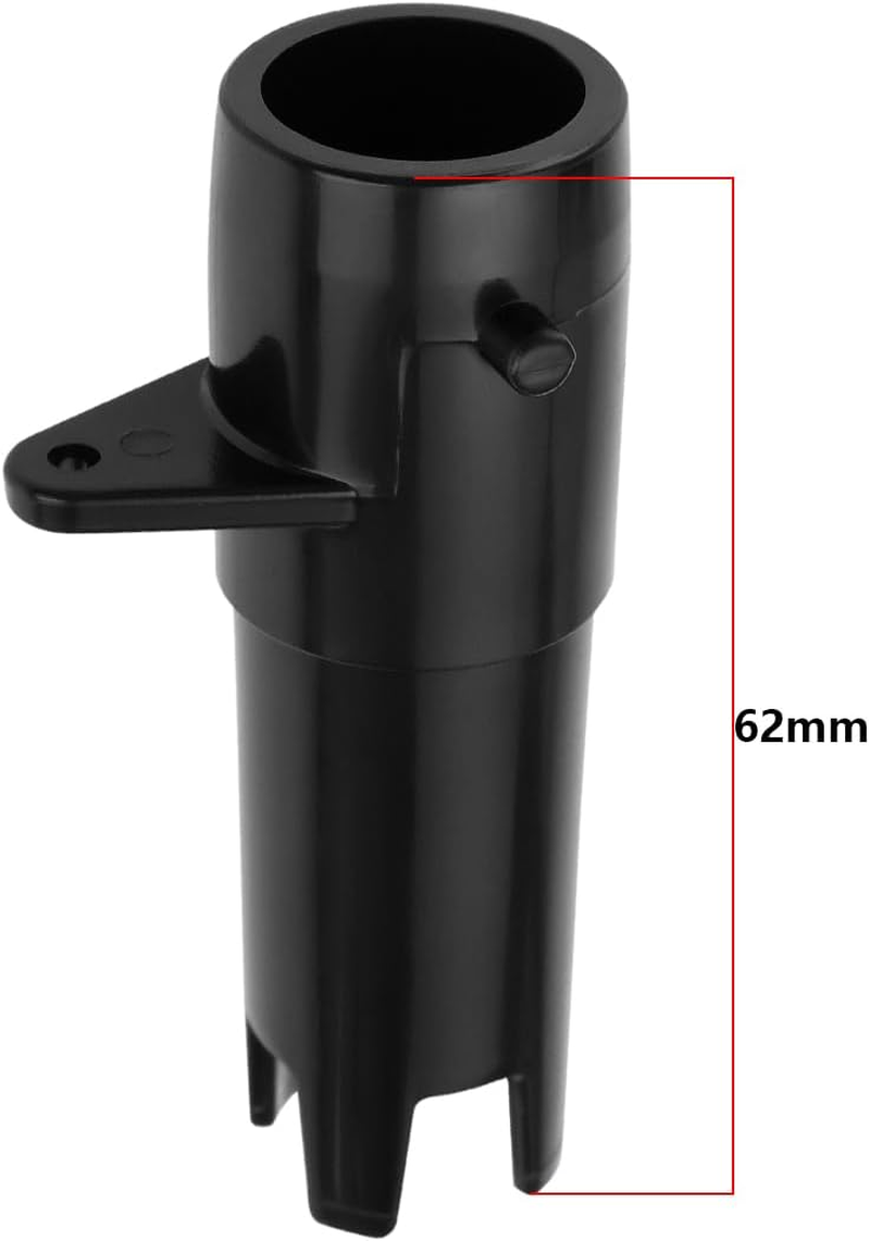 VGOL 2Pcs Tub Inflation Deflation Hose Adapter Valve Replacement Deflation Valve Compatible with Bestway Compatible with Coleman Black image number 4