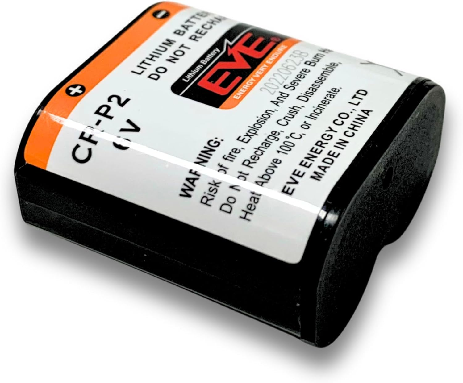 CRP2 Lithium Photo Replacement Battery 1500Mah 6V CR-P2 (CR-P2W/1BE) image number 1