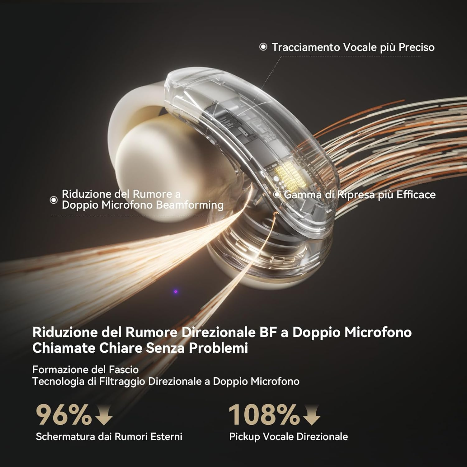 SANAG S9S AI Clip Headphones, Instant Voice Translator Bluetooth 5.4, 4.5G Ultra-Lightweight, 40H Playtime, Open Ear Headphones for Iphone, Android, Samsung - Black