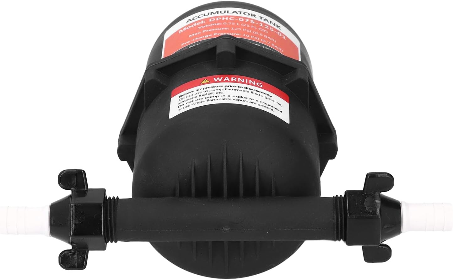 Rv Pre Pressure Accumulator Tank, Universal 0.75L Maximum 125PSI 1/2MNPT Port Fitting Rv, Constant Pressure, Reduced Cycling, for Rv Boat Travel Trailer Caravan image number 4