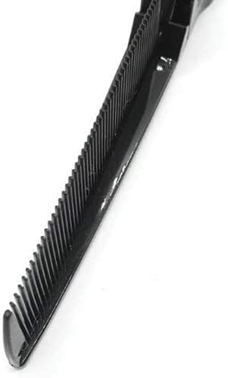 Aeyistry 3 Pcs Portable Travel Hair Comb Brush Foldable Massage Hair Comb Anti-Static Hairdressing Tools Set(Black) image number 4