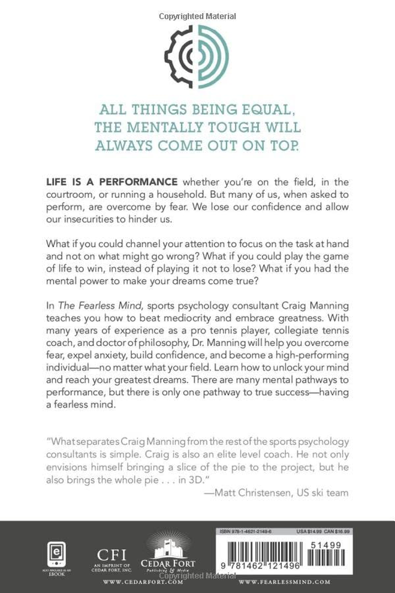 The Fearless Mind (2Nd Edition): 5 Steps to Achieving Peak Performance: 5 Steps to High Performance image number 1