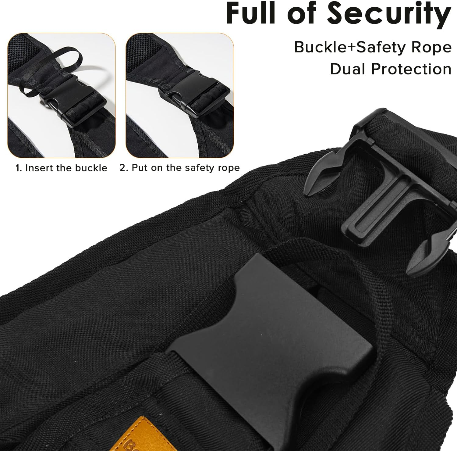 Pearyaest Baby Carrier Toddler Sling,Upgraded Dual Protection & Widened Shoulder Strap Ergonomic Baby Carrier, Adjustable, for Toddlers 3-18KG, Lightweight for Travel, Shopping, and Daily Use image number 3