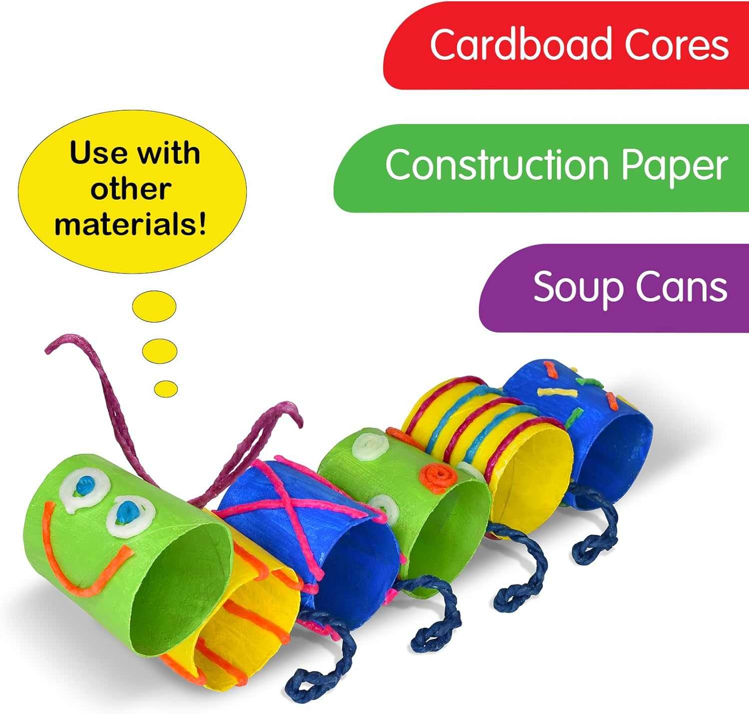 Wikki Stix Art and Craft Wikki Stix, Assorted Package - Primary Colors image number 4