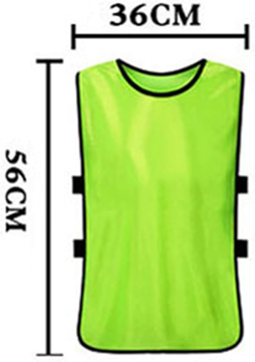 5-Pack Training Tank Top, Breathable Sports Practice Bibs, Moisture-Wicking Athletic Sleeveless Shirts, Lightweight Comfort Training Bibs for Outdoor Activities, Soccer, Youth Size