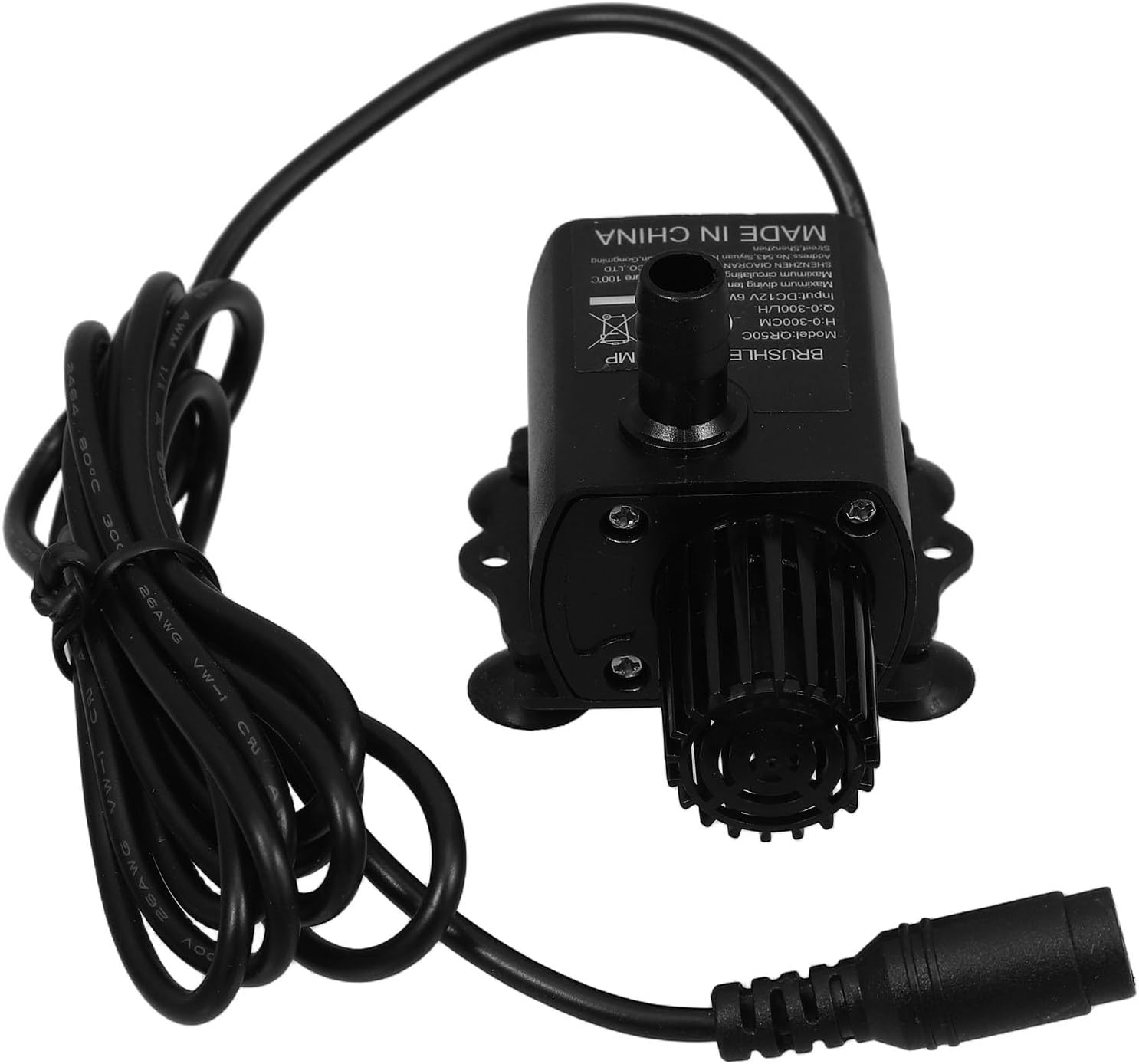 POPETPOP Mini Brushless Dc 12V Submersible Water Pump Quiet Aquarium Circulating Pump for Fish Tanks Ponds and Small Fountains image number 4