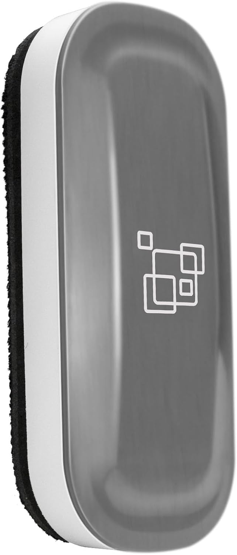 Maxtek Magnetic Dry Erase Eraser, 2 Pack, for Glass Board, Calendar, Whiteboard, Office and School Supplies (Pure White)