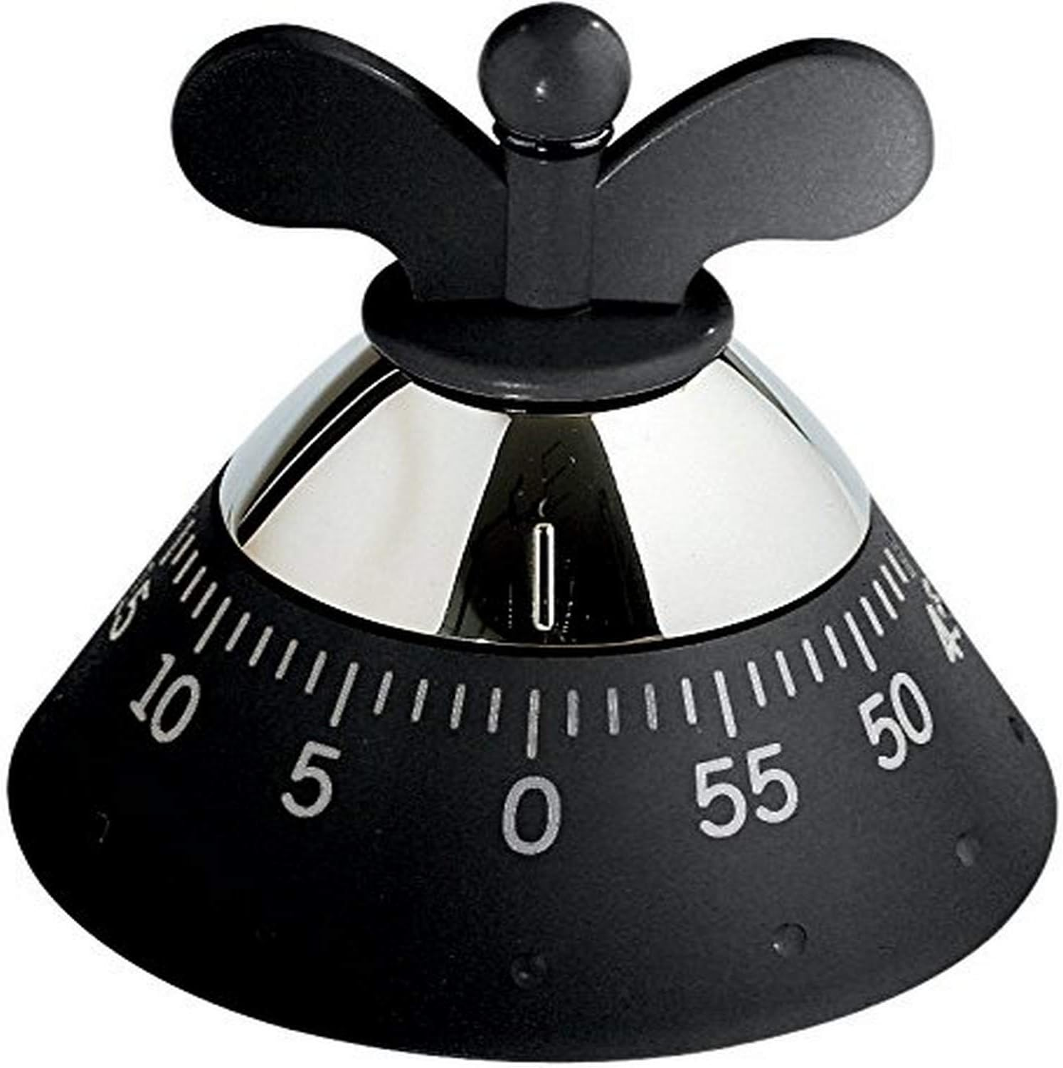 Alessi B Kitchen Timer, Black