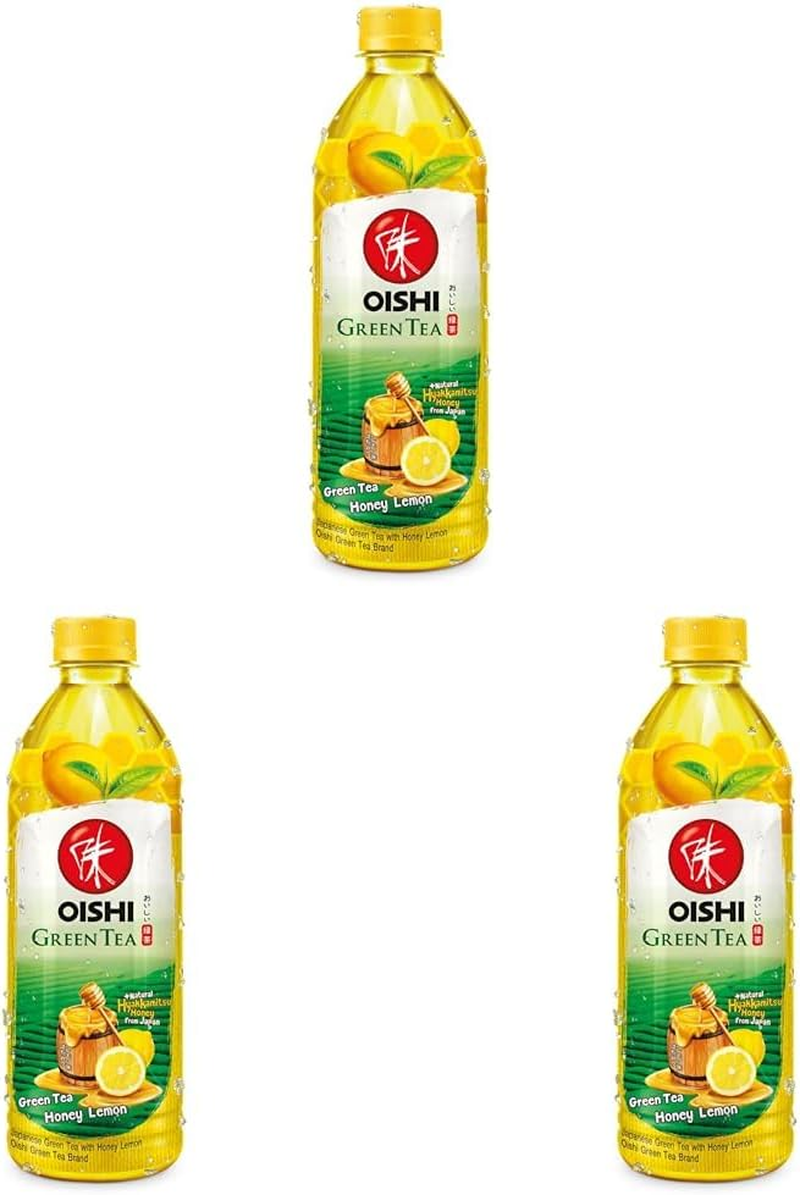 Oishi Green Tea W/Honey Lemon 500Ml
