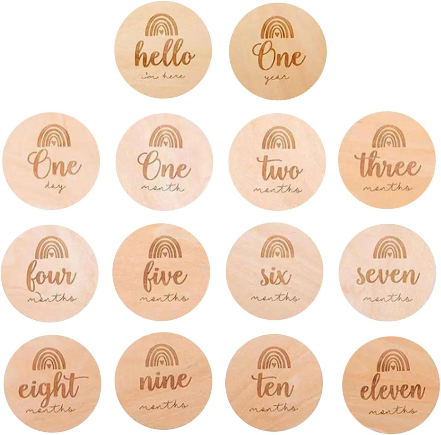 14 Pieces of round for Monthly Recording Disc image number 6