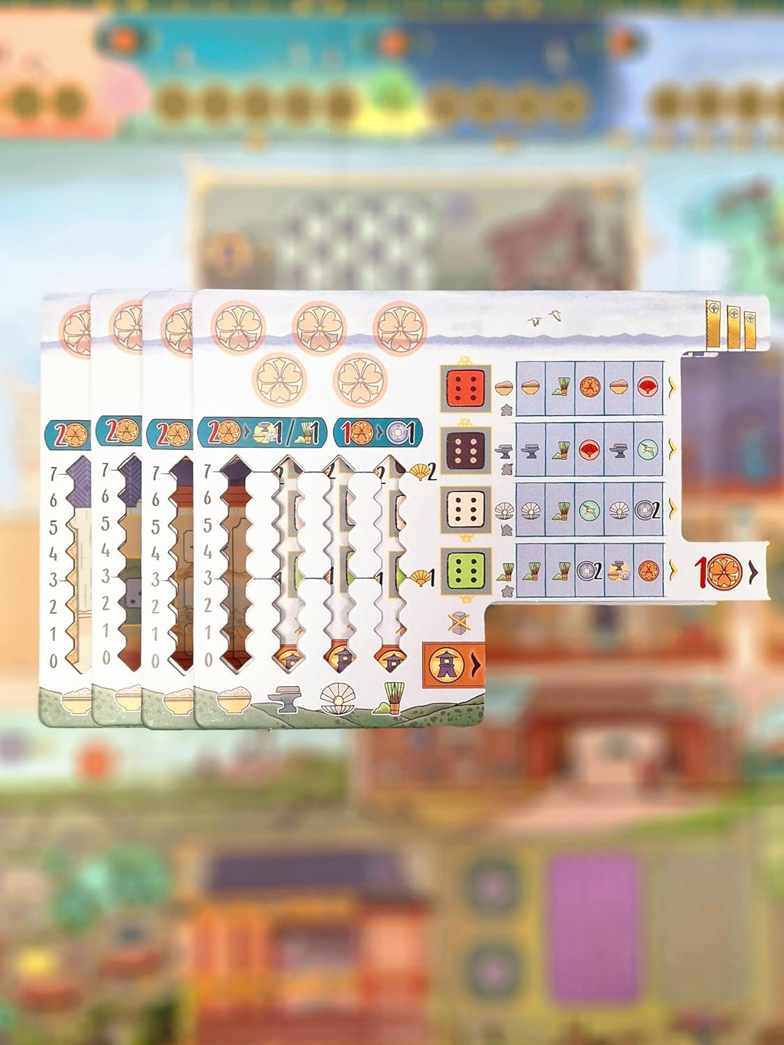 Devir Games | the White Castle Matcha Expansion | Strategy Board Game | 1-4 Players, Ages 12+ image number 6