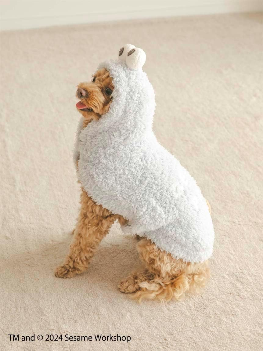 [Gelato Pique Cat & Dog] Cat&Dog [Sesame Street] Gelato Cookie Monster Cape PAGG245577 BLU S, Blue, S image number 3