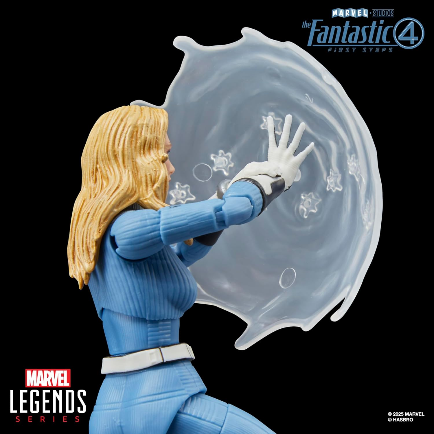 Marvel Legends Series Marvel'S Invisible Woman, the Fantastic Four: First Steps Sue Storm Movie Collectible 6 Inch Action Figure Toy image number 3