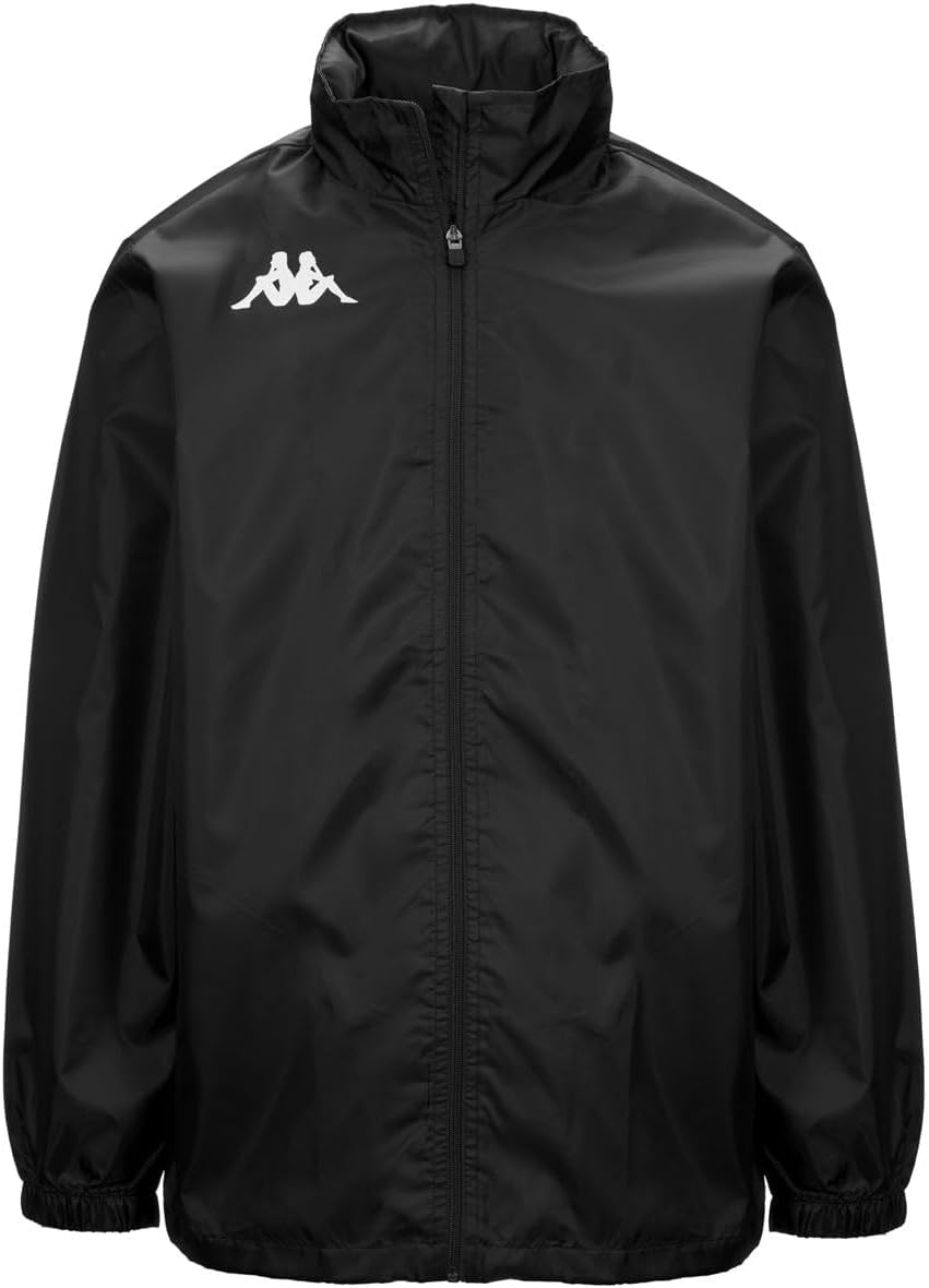 Kappa Mens Training Wister Black Soccer Peformance Jacket