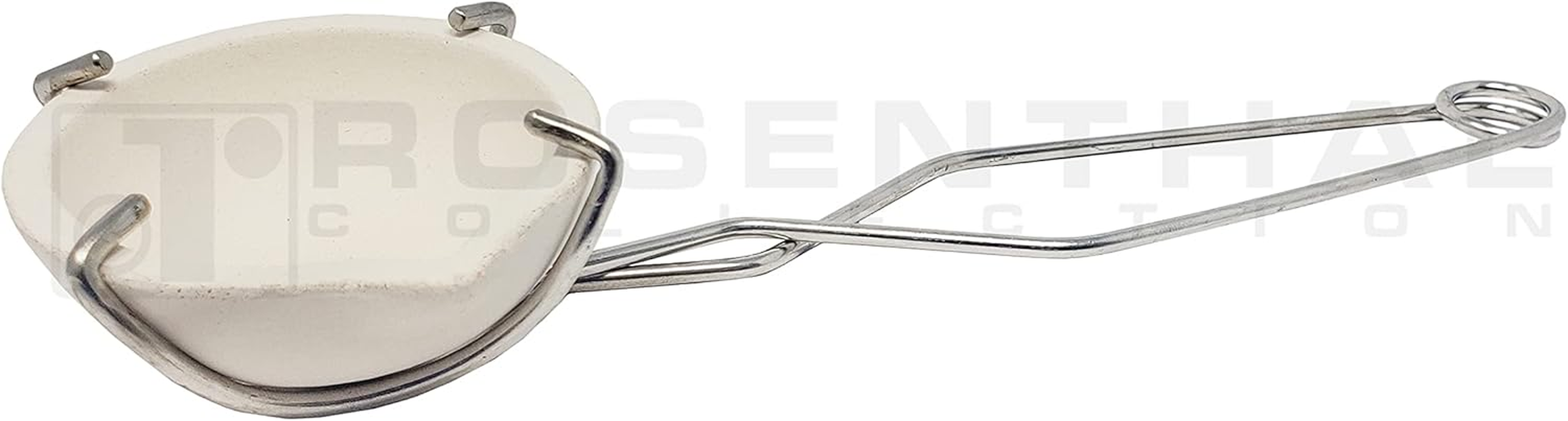 Small Melting Ceramic Crucible Dish Cup Set of 2 Melting Gold Silver Copper with Whip Tongs Handle 2A image number 4