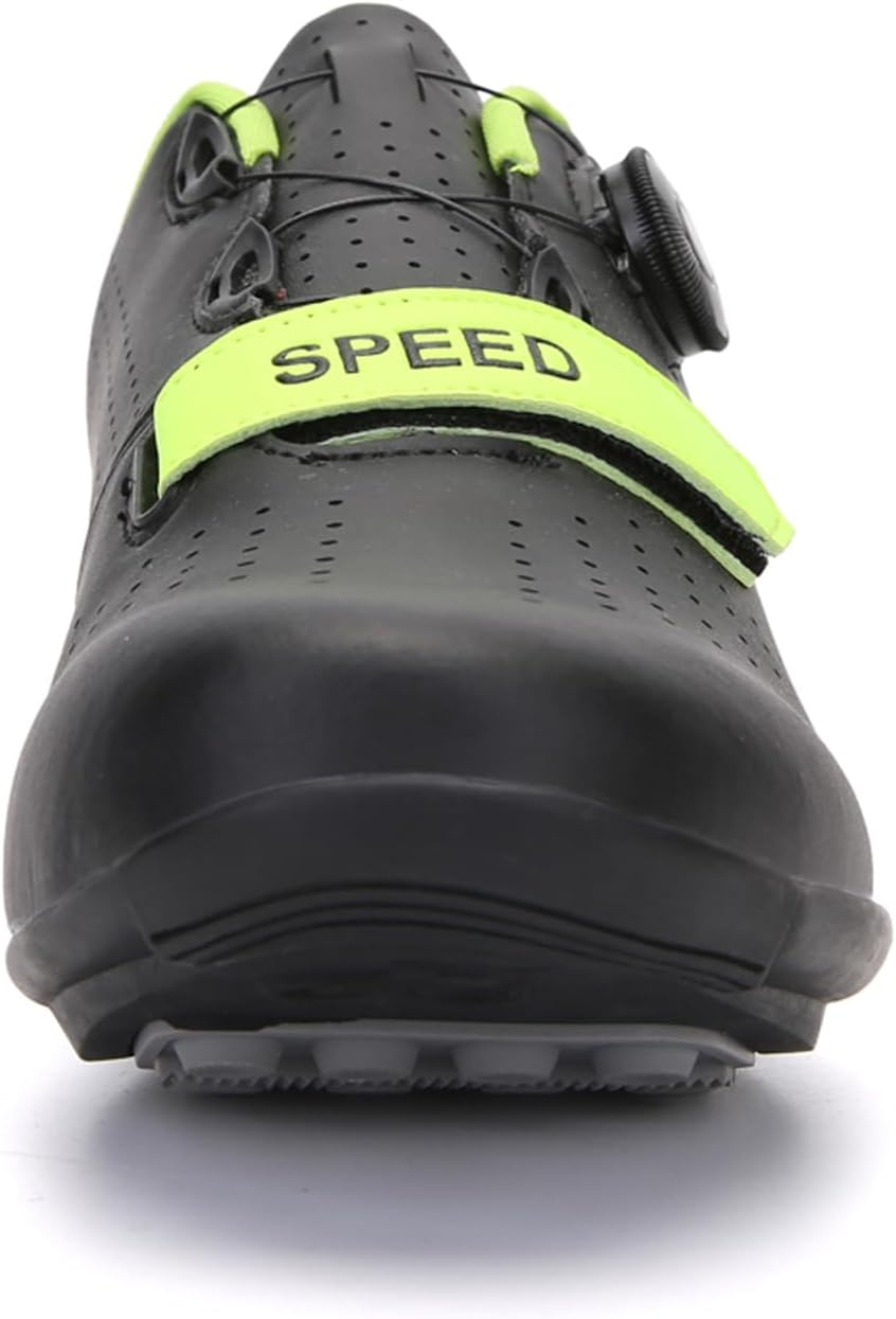 Lzqpearl Fahrradschuhe Herren, Rennrad Und Mountainbike Schuhe Mit Gummisohle, Atmungsaktive, Rutschfeste No-Lock Fahrradschuhe Mit Schnell Rotierendem Schn&uuml;rsenkelsystem image number 1