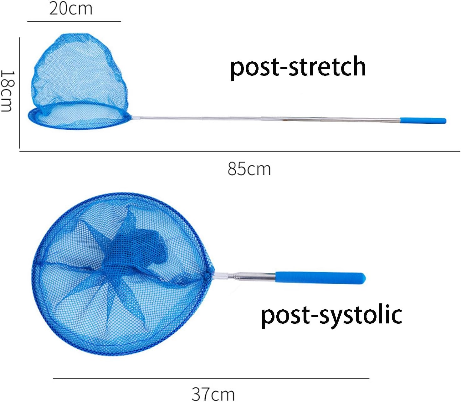 Butterfly Net 6 Pack, Telescopic Fishing Net Butterfly Catcher