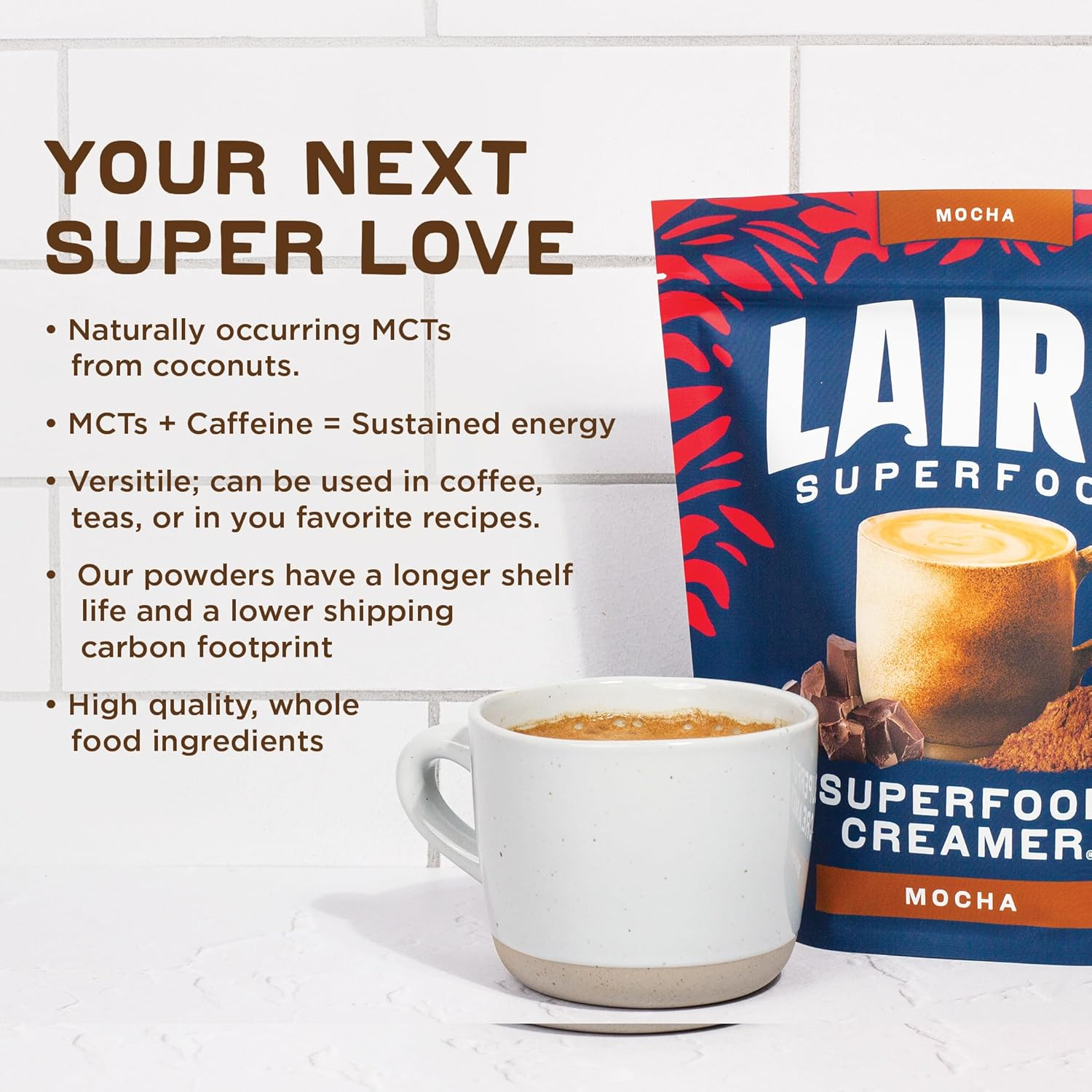 LAIRD SUPERFOOD Superfood Creamer Cacao 227G