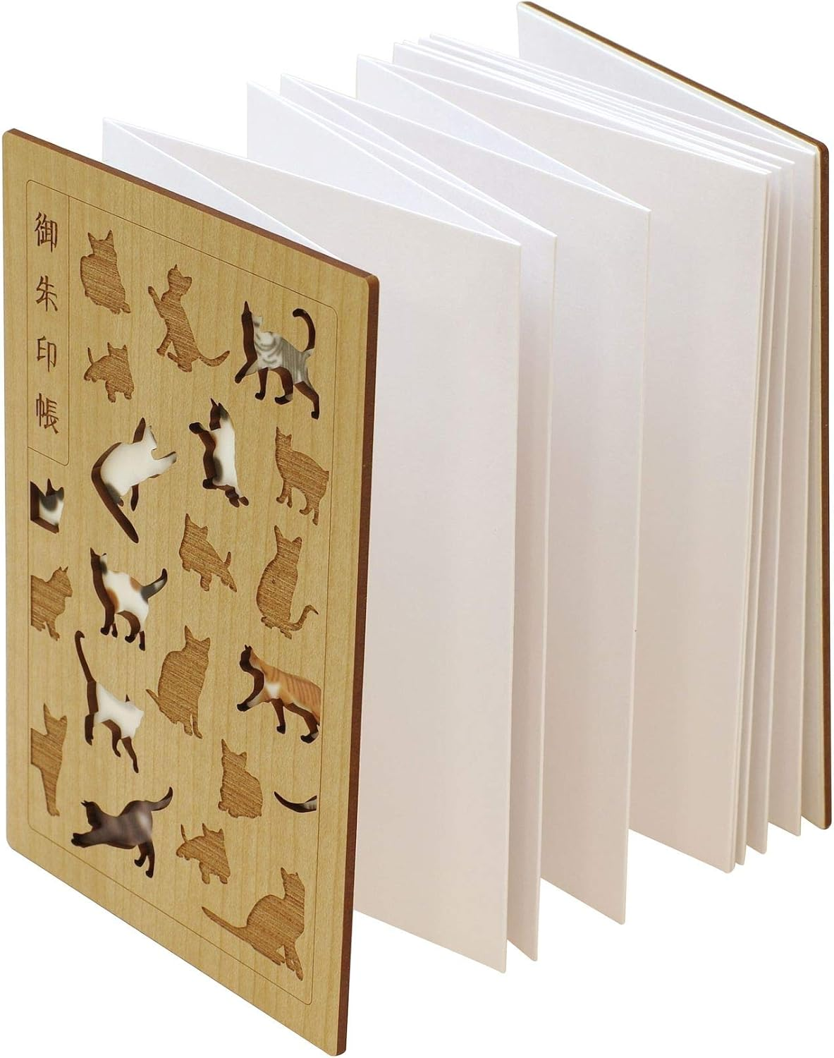 Crucial Goshuin Book, Lucky Cat" image number 1