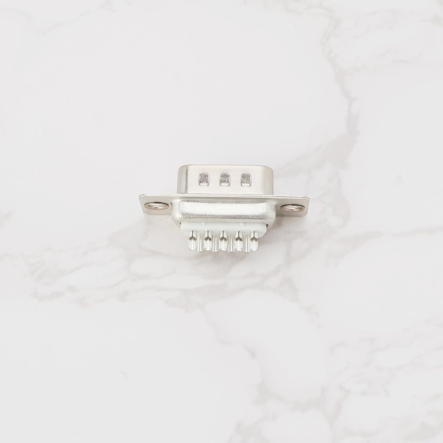 YINETTECH 10PCS DB9 RS232 Male Connector 9 Pin D-SUB Serial Solder Type Gold Plated Joints Connector for Automatic Control Equipment Computer Set-Top Box image number 1