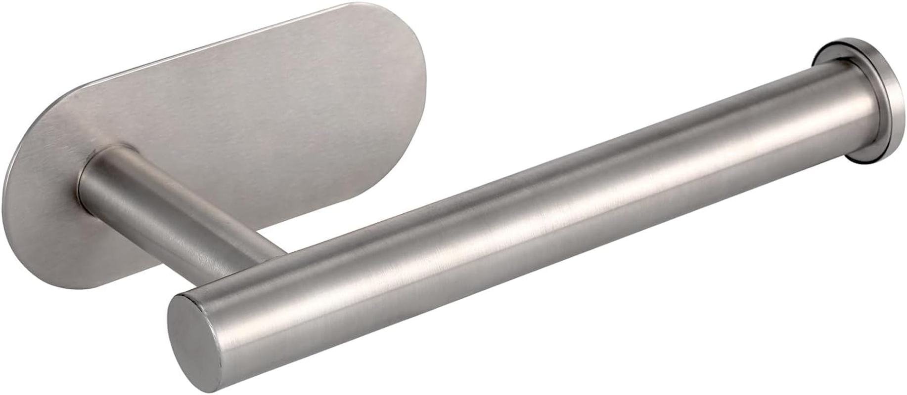 Toilet Paper Holder Self Adhesive, Eolax Toilet Roll Holder No Drilling for Bathroom Washroom, Tissue Roll Holders Wall Mount, 304 Stainless Steel (Brushed Nickel) image number 2