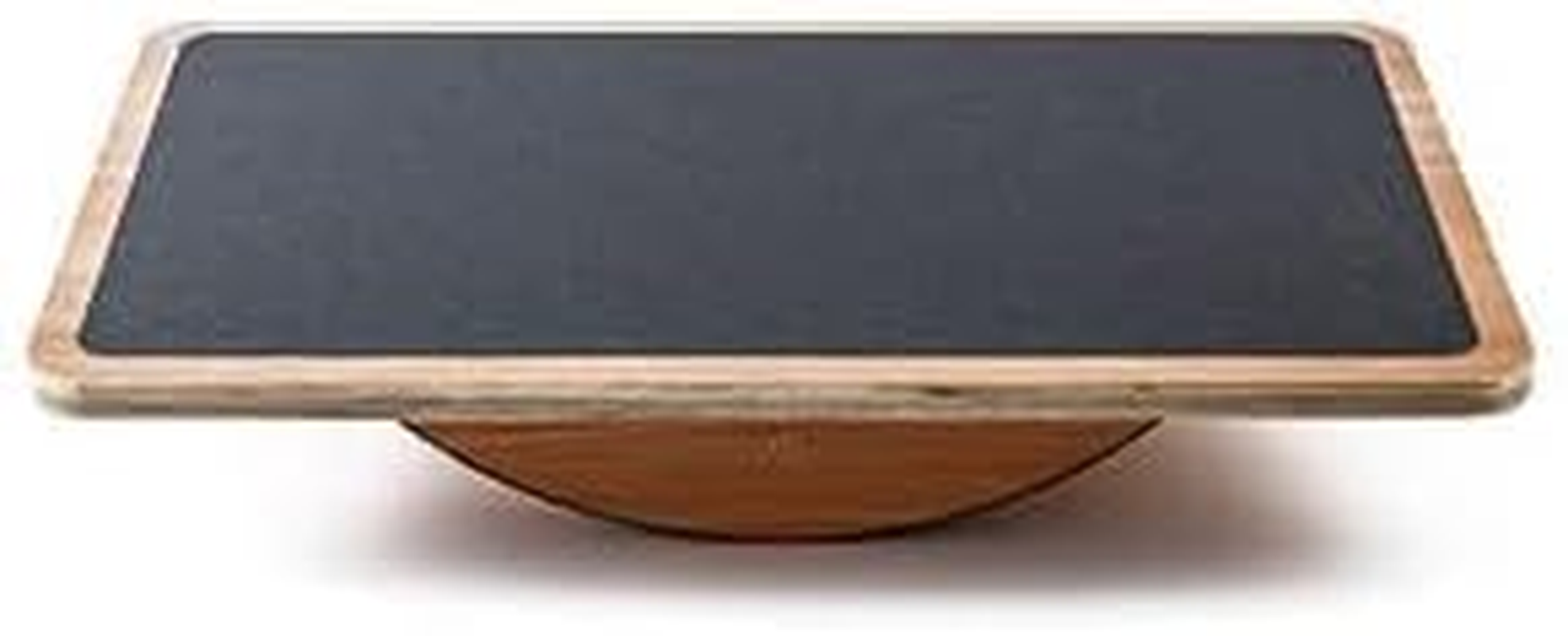 Strongtek Professional Wooden Balance Board, Rocker Board, Wood Standing Desk Accessory, Balancing Board for under Desk, anti Slip Roller, Core Strength, Stability, Office Wobble Boards &hellip; image number 1