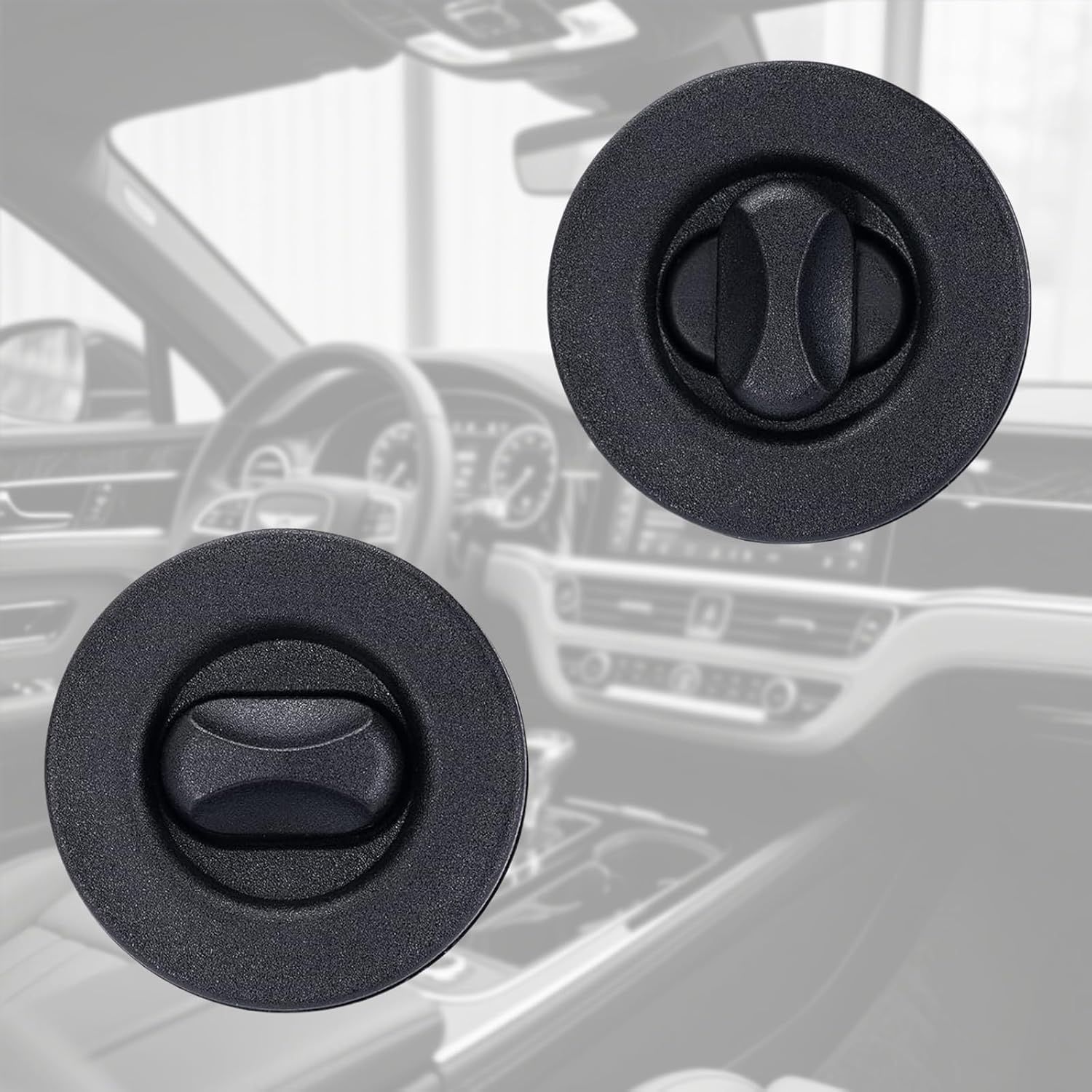Zvorgath Car Floor Mat Retainer Clip, Car Accessories, anti Slip Buckle,Rotating Button Floor Mat Anti-Slip Buckle, Compatible with Volkswagen and Skoda, 4 Pcs image number 4