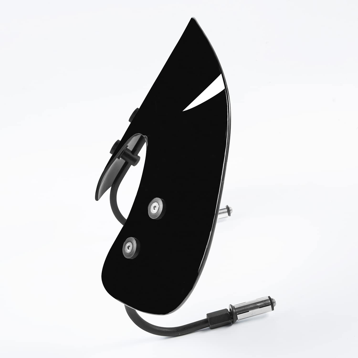 New Scooter Windshield Windscreen Flyscreen Airflow Wind Screen Deflectors Visor for P.Iaggio GTS125 GTS 125 GTS250 GTS 250 GTS300 GTS 300 All Year Sport Bikes Wind Shield Parts (Smoke) image number 6