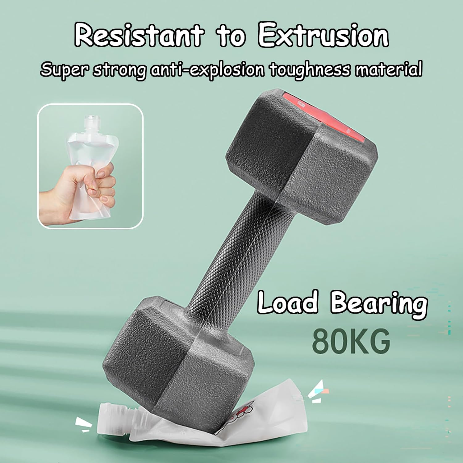 Taoluwin 6Pcs Travel Pouches for Toiletries Set, Leak Proof Clear Squeeze Bags 30Ml/50Ml/100Ml, Triple Seal Travel Size Containers with Stickers, Frosted White image number 6