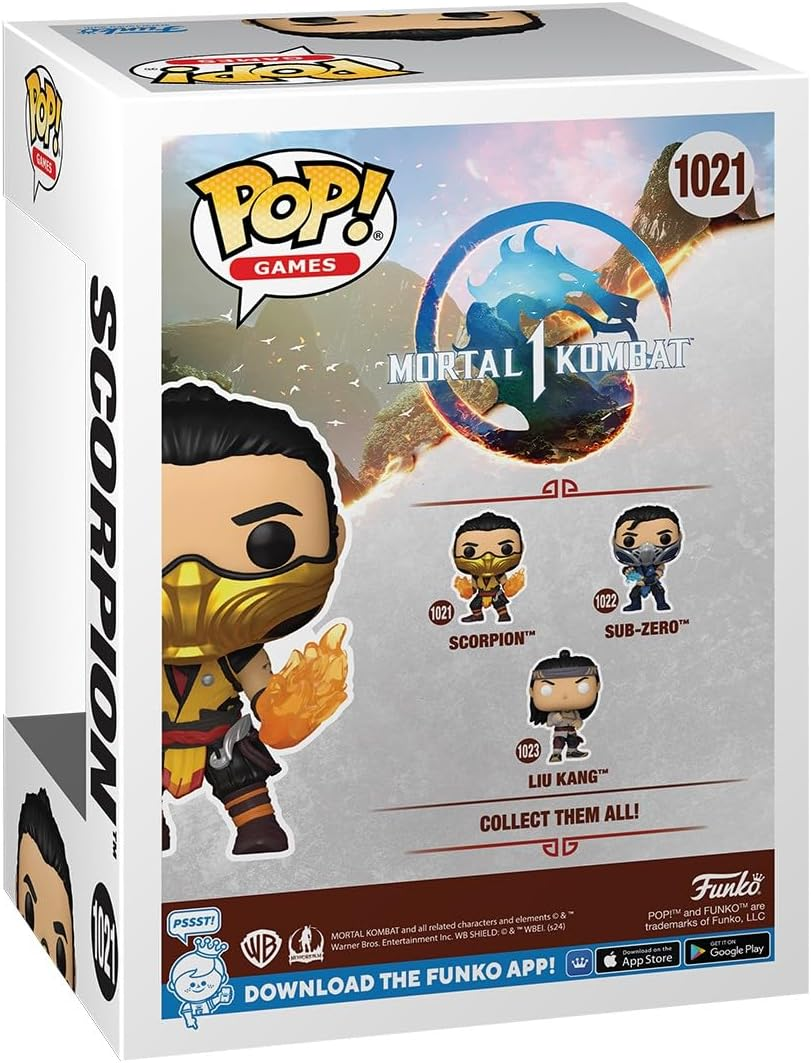FUNKO POP! Games: Mortal Kombat 1 - Scorpion image number 2