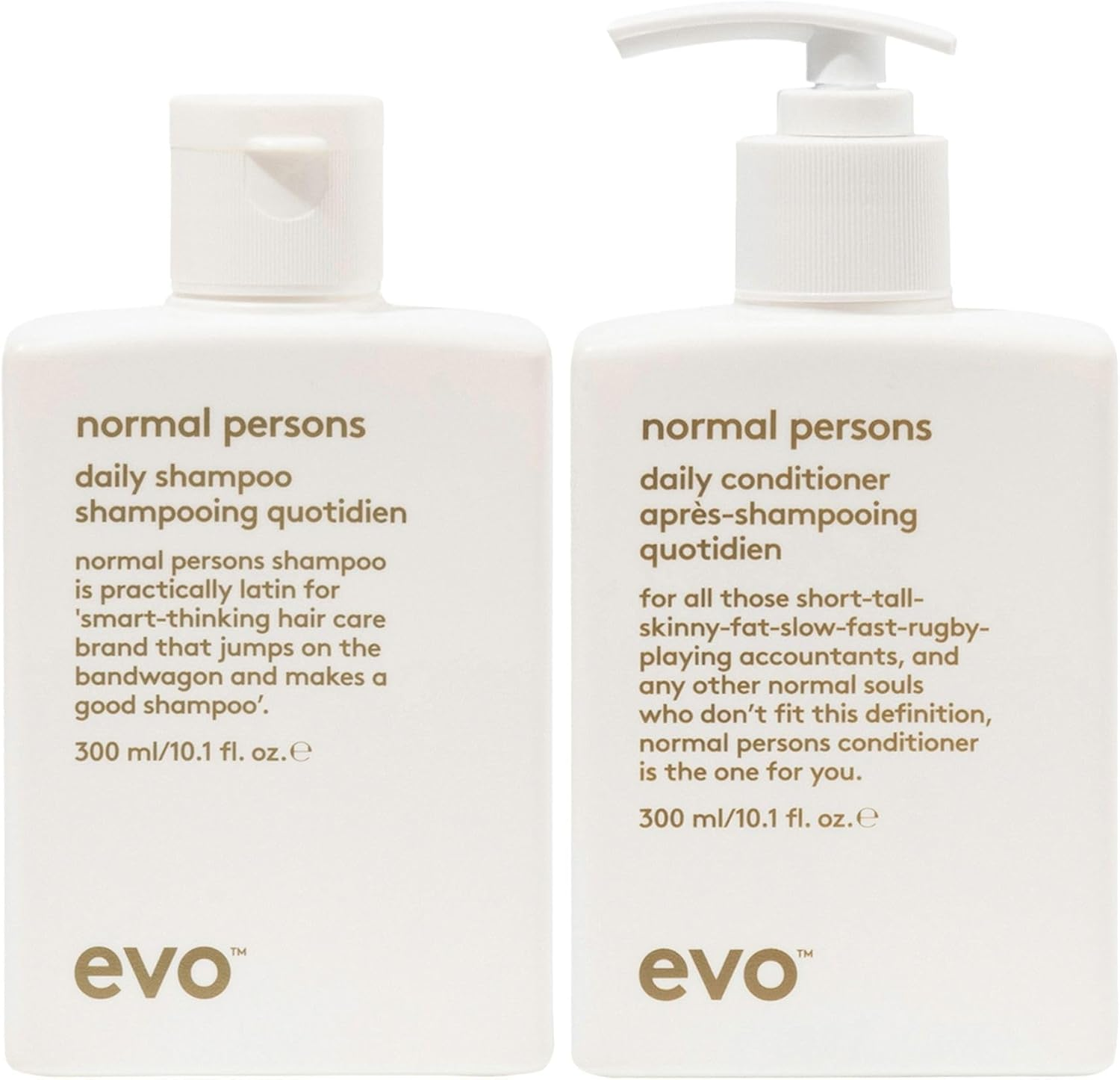 Evo Normal Persons Daily Care Shampoo & Conditioner - Refreshes & Balances Scalp, Reduces Frizz, Reinvigorates Scalp and Hair - 300Ml / 10.1 Fl Oz image number 5