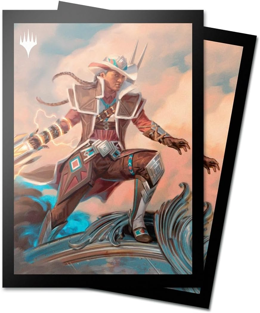 Ultra Pro Magic: the Gathering Outlaws of Thunder Junction Key Art 5 Protector Sleeves (100-Count)}