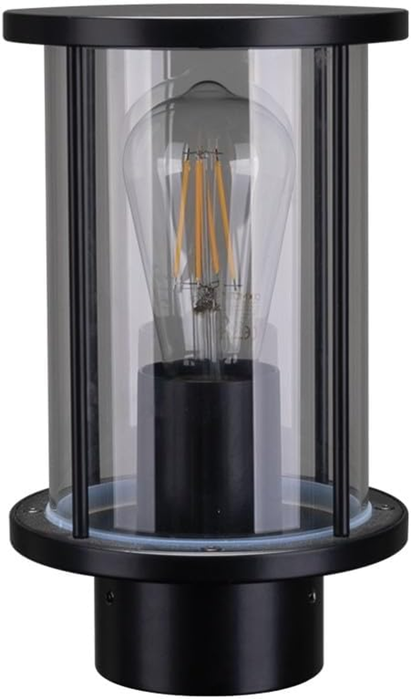 Domus Lighting Spare Clear Glass for BL-400 Garden Light Bollard Head, 76 Mm Size