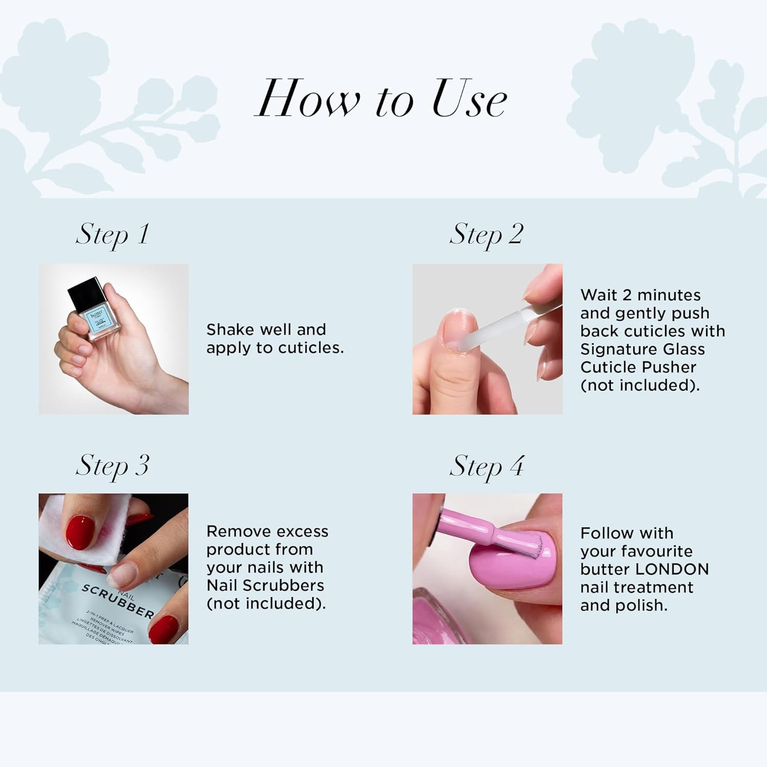 Butter LONDON Melt Away Cuticle Exfoliator by Butter London for Women - 11.3 Gm Nail Treatment image number 6