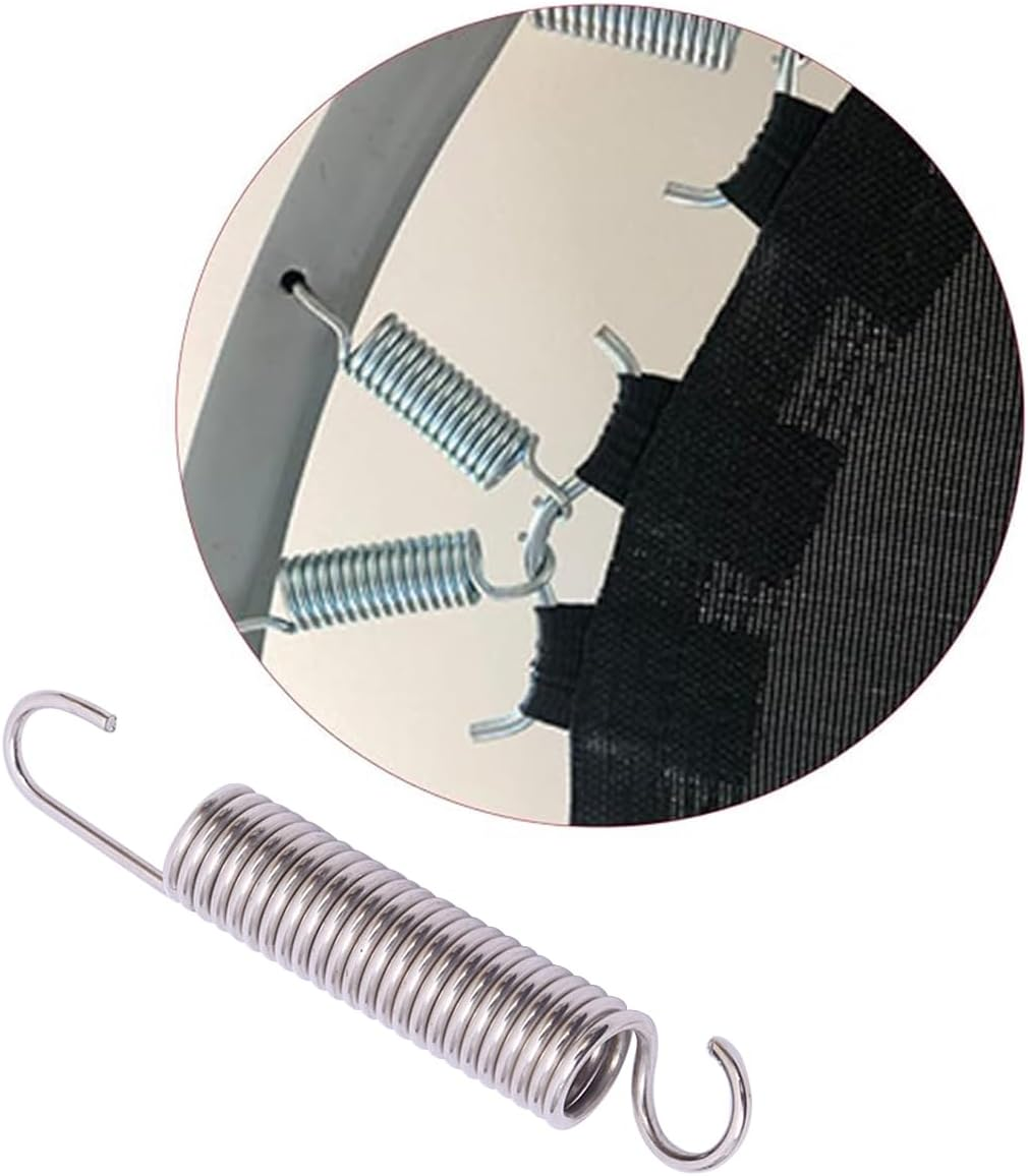 2 Pack Recliner Extension Springs,9 Cm Long Neck Hooked Mechanism, Furniture Replacement Parts image number 1