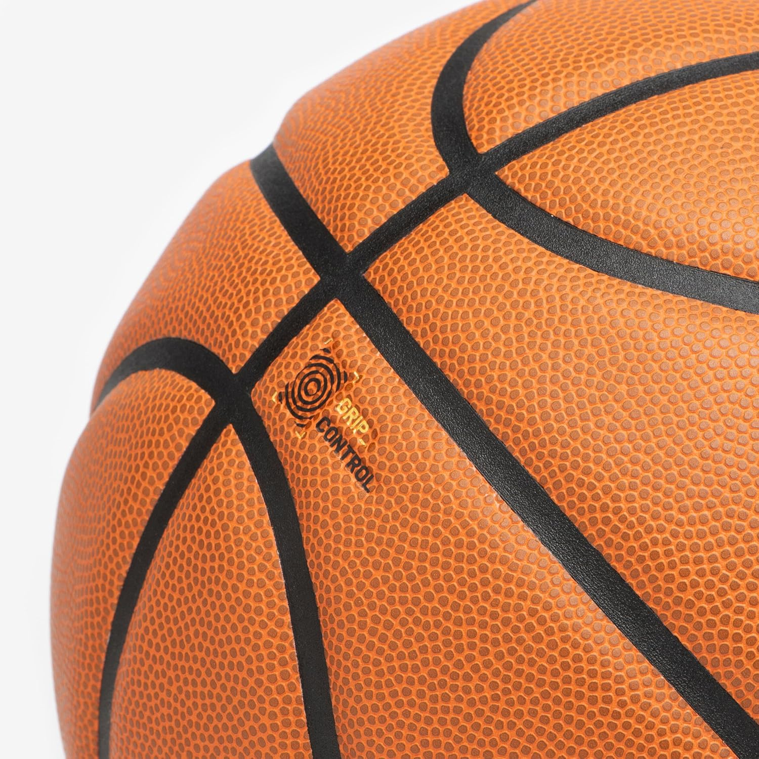 Tarmak Decathlon Tarmak Bt900 FIBA Approved Grip Touch Basketball Orange Size 7 - Basketball image number 4