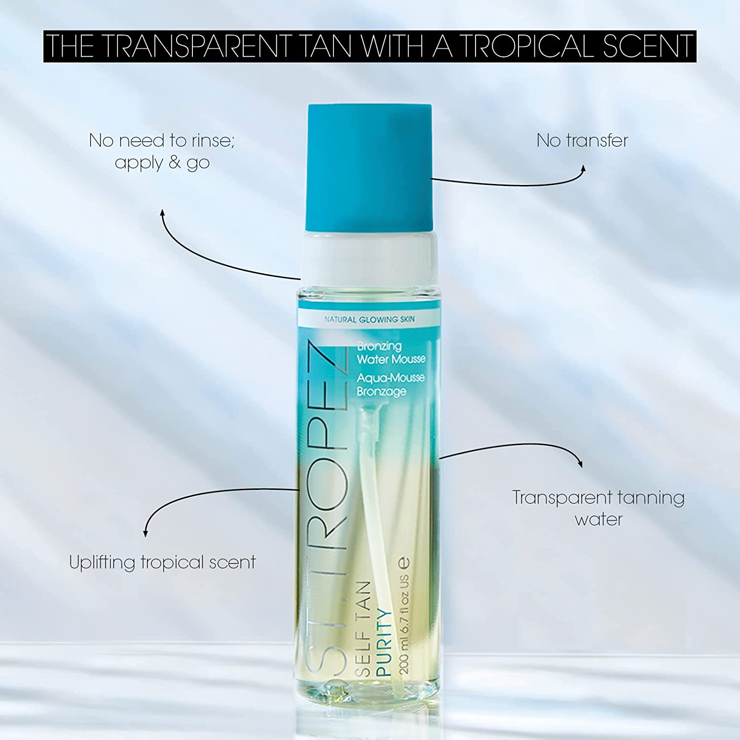 St. Tropez Self Tan Purity Bronzing Water Mousse 200Ml