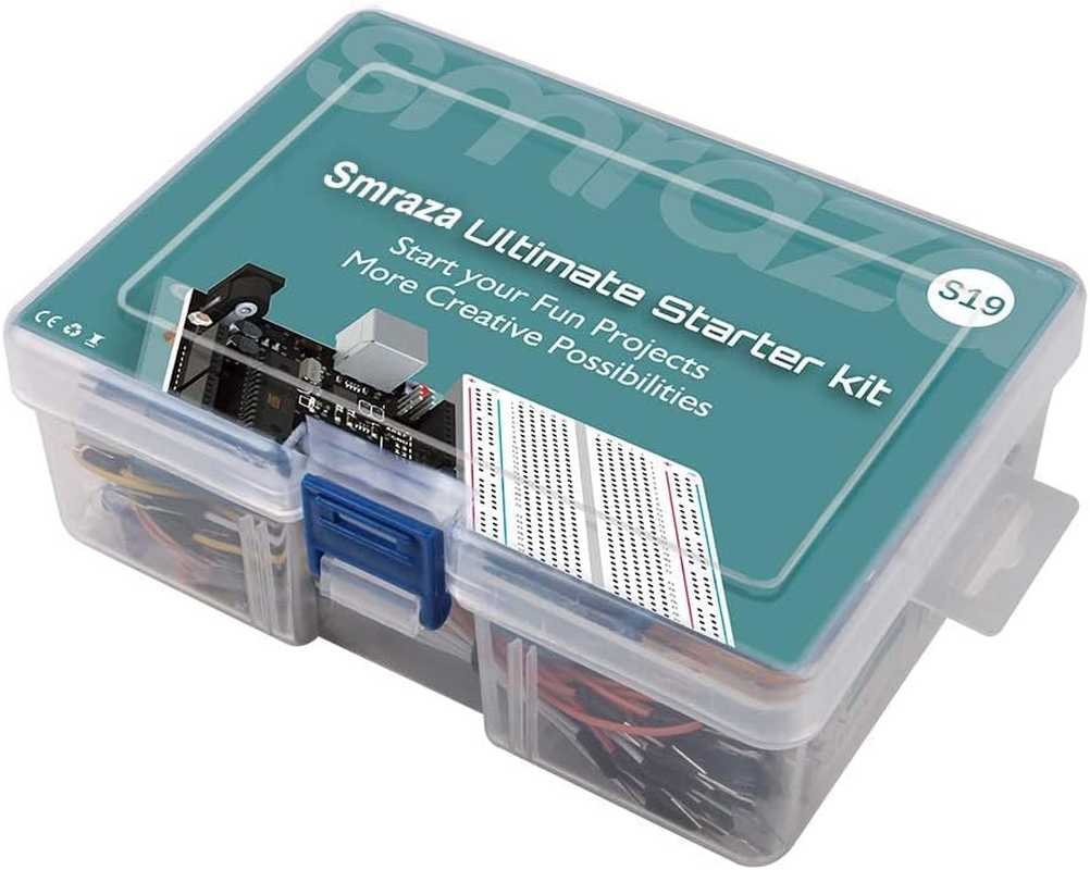 Smraza Ultimate UNO Project Starter Kit with Breadboard Holder,Dc Motor and Detailed Tutorial for Arduino Uno R3 Mega2560 Nano image number 6