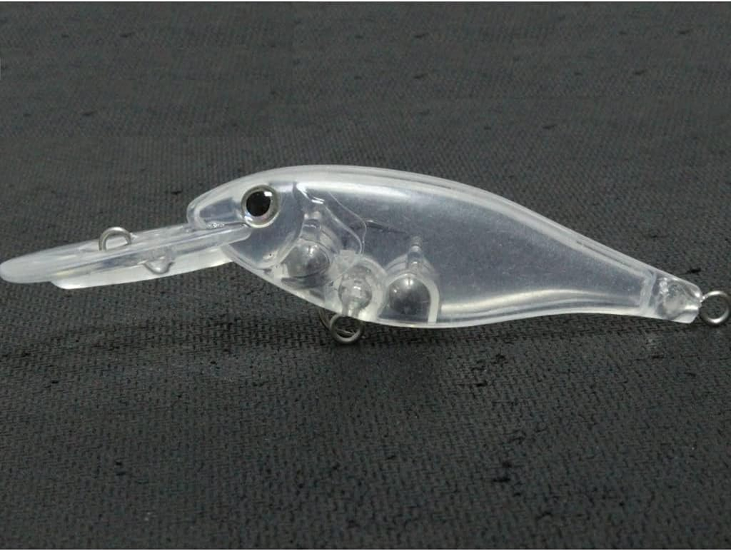 Wlure 10 Blank Unpainted Minnow Crankbait Topwater Lipless Jerkbait Fishing Lures