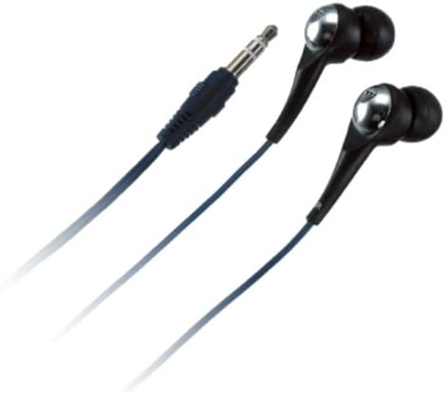 Green House GH-ERC-35B Audio Stereo Earphones Indigo Blue