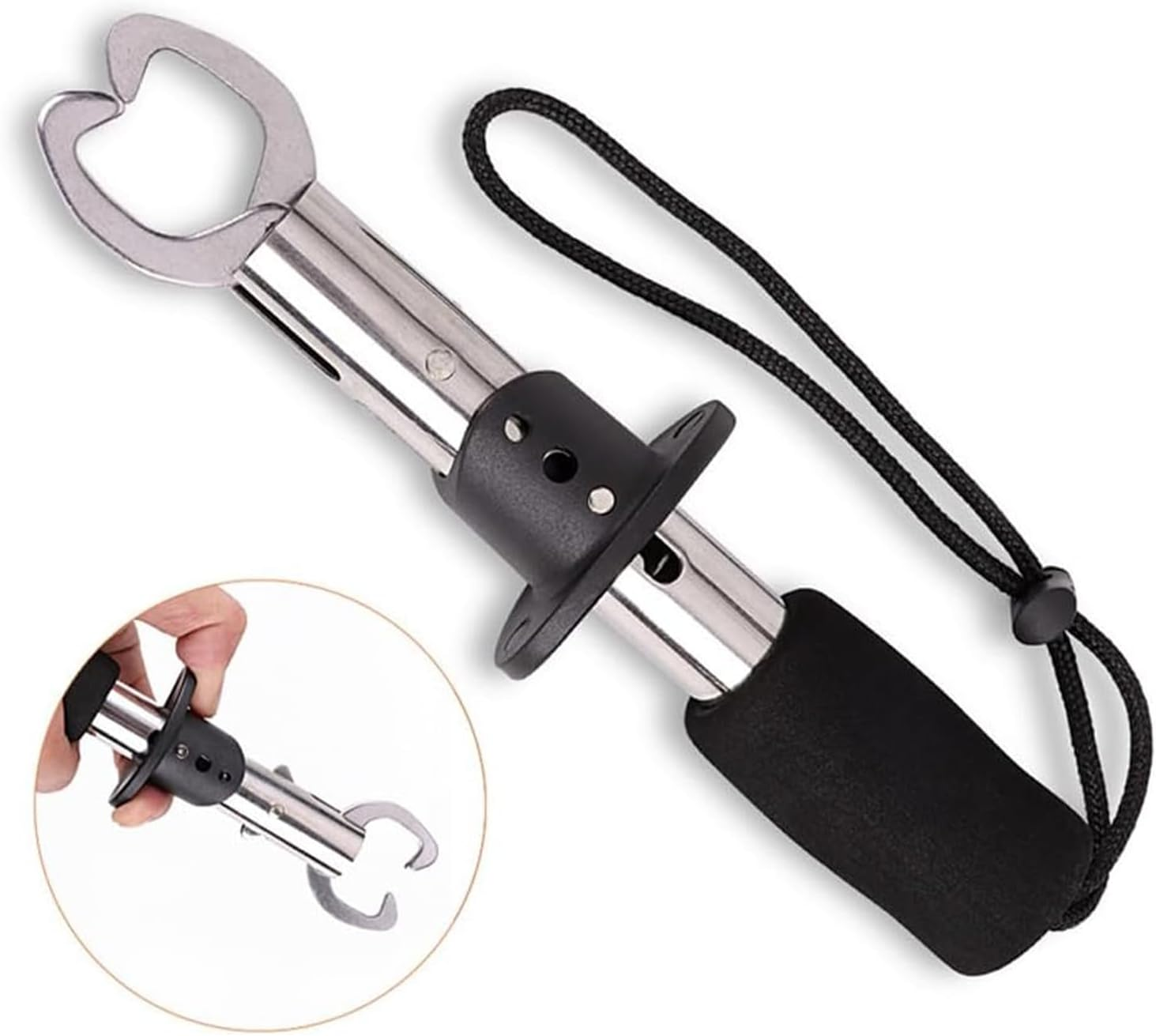 Cozioz Multi-Function Fishing Pliers &ndash; Fly Fishing Gear, Fish Lip Gripper, Hook Remover, Split Ring Tool, and Ice Fishing Accessory image number 2