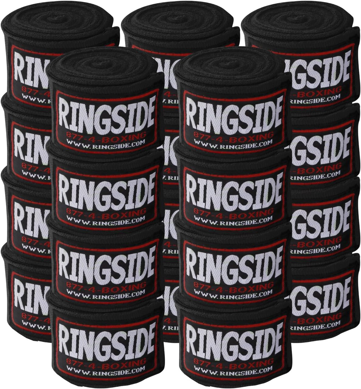 Ringside Mexican Style Boxing Hand Wraps (10 Pairs Pack) image number 1
