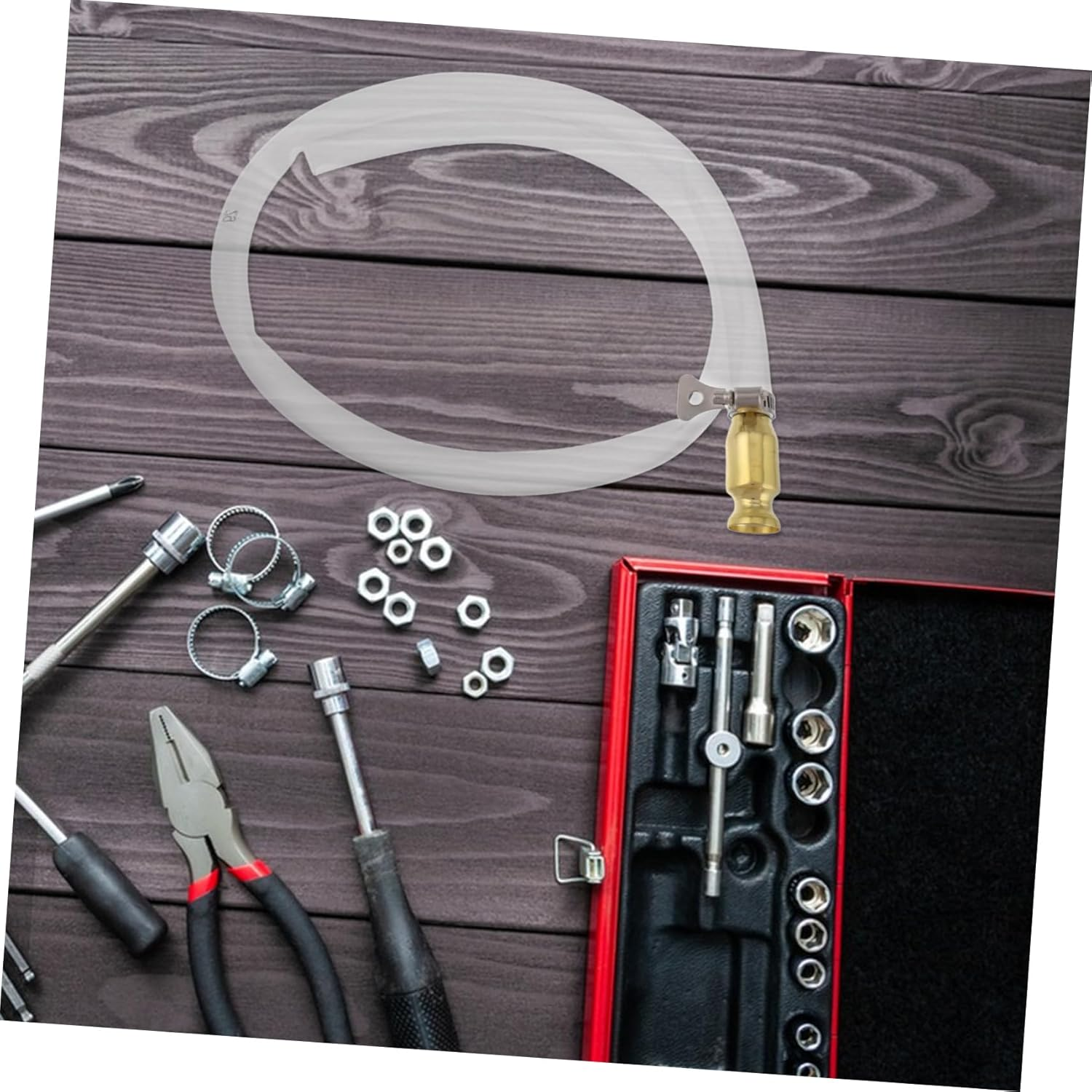 Cabilock Manual Fluid Extractor Self-Priming Brake Fluid Changer Tool Brake Bleeding Kit Automotive Pump for Car Tools Liquid Transfer image number 3