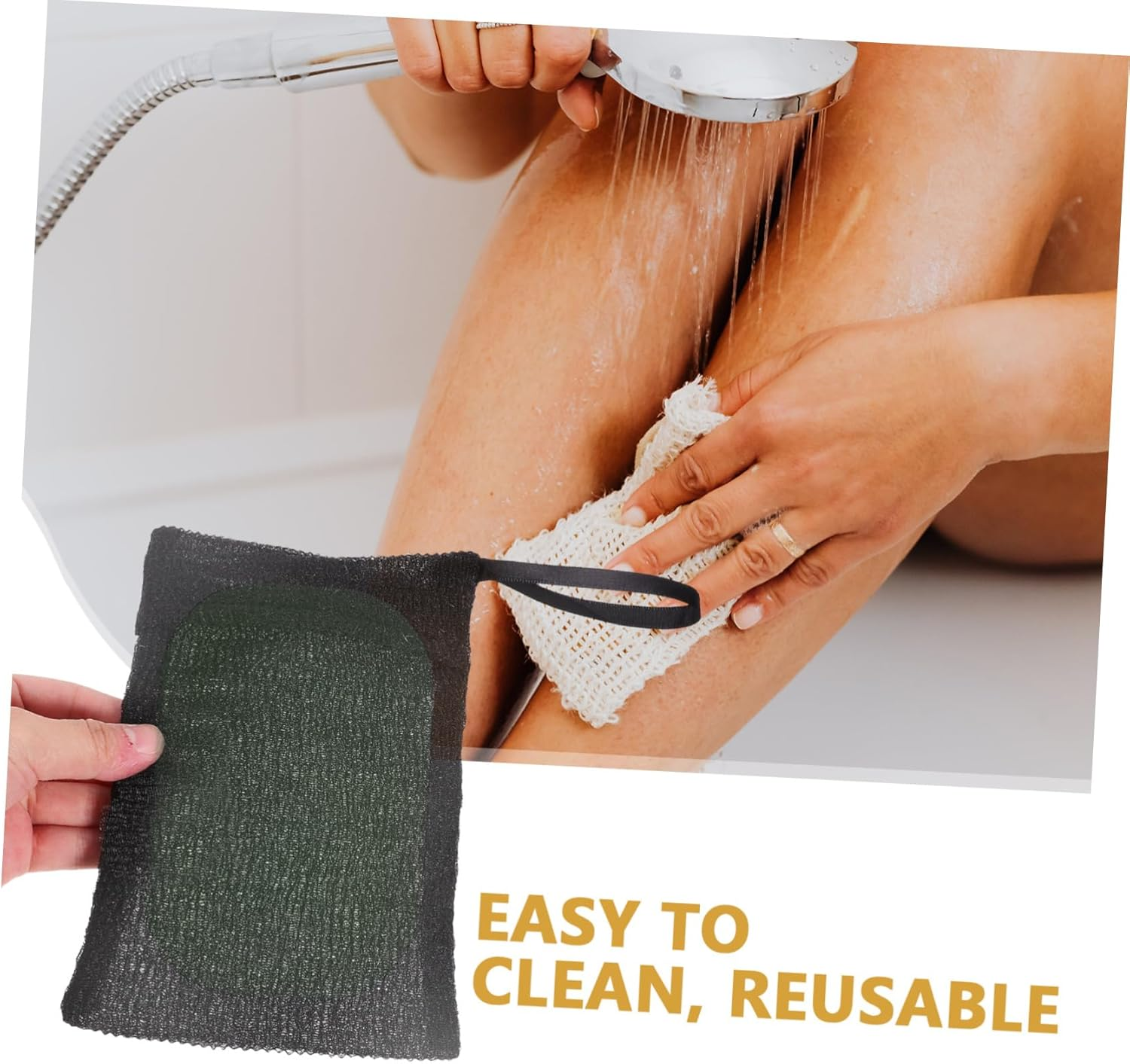 VINTORKY 6Pcs Eco- Pouch for Bar Soap Travel Organic Mesh Design for Face Body Hands image number 1