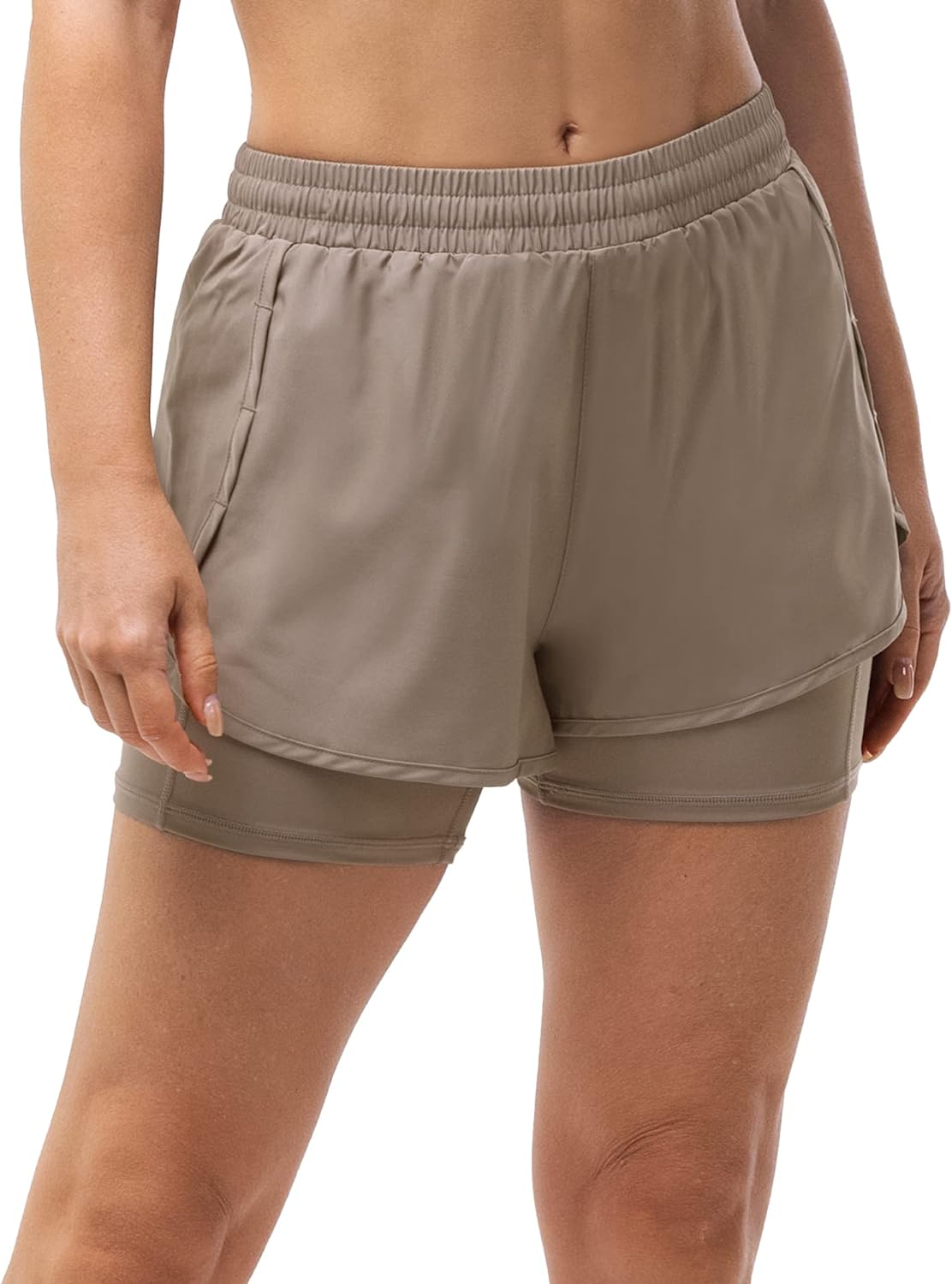 33,000Ft Women'S Running Shorts - Quick Dry, Breathable, Stretchable - Cobalt Blue image number 4